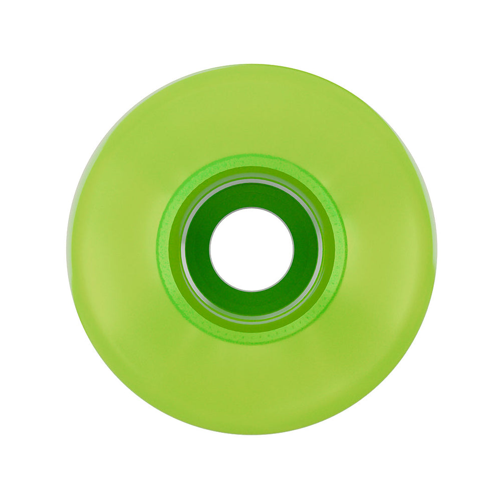 OJ Wheels Mini Super Juice Bubble Gum Green 78A 60mm Skateboard Wheels (4Pk)