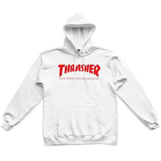 Thrasher Skate Mag Hooded Sweatshirt White/Red