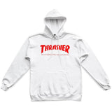 Thrasher Skate Mag Hooded Sweatshirt White/Red
