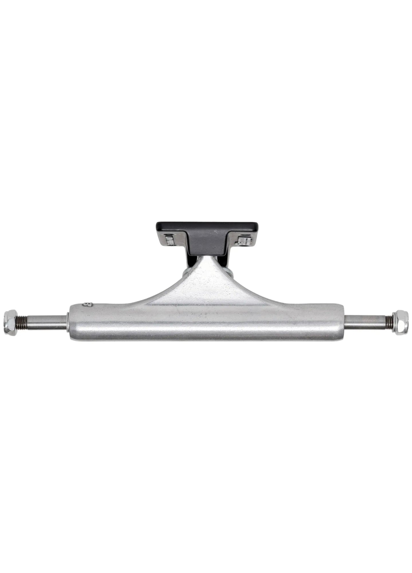 Slappys ST1 Hollow Low Profile Skateboard Trucks Black/Silver (Pair)