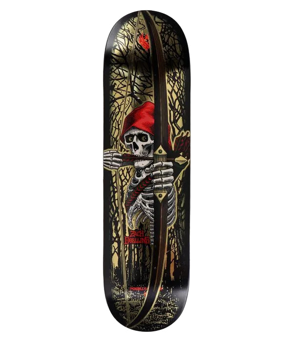 Powell Peralta Pro Flight Zach Doelling Archer Skateboard Deck 8.3"