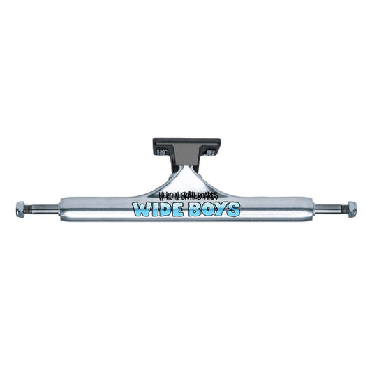 Slappy ST1 Wide Boy's Hollow Light Skateboard Truck Polished (Pair)