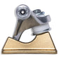 Slappys ST1 Lights Skateboard Truck Gold/Polish (Pair)