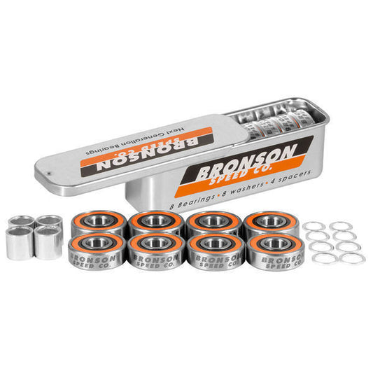 Bronson Speed Co. G3 Skateboard Bearings (8Pk)
