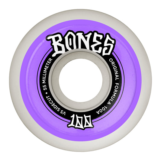 BONES™ OG Formula • Sidecuts • 55mm • 100A • V5 • White