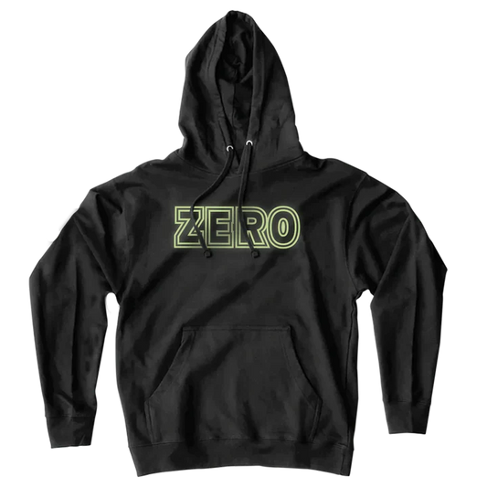 Zero Bold Glow in the Dark Hoodie Black
